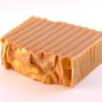 Our Fool's Gold Bar. A very unique scent, it has a combination of exotic spices that will make you linger over this soap.